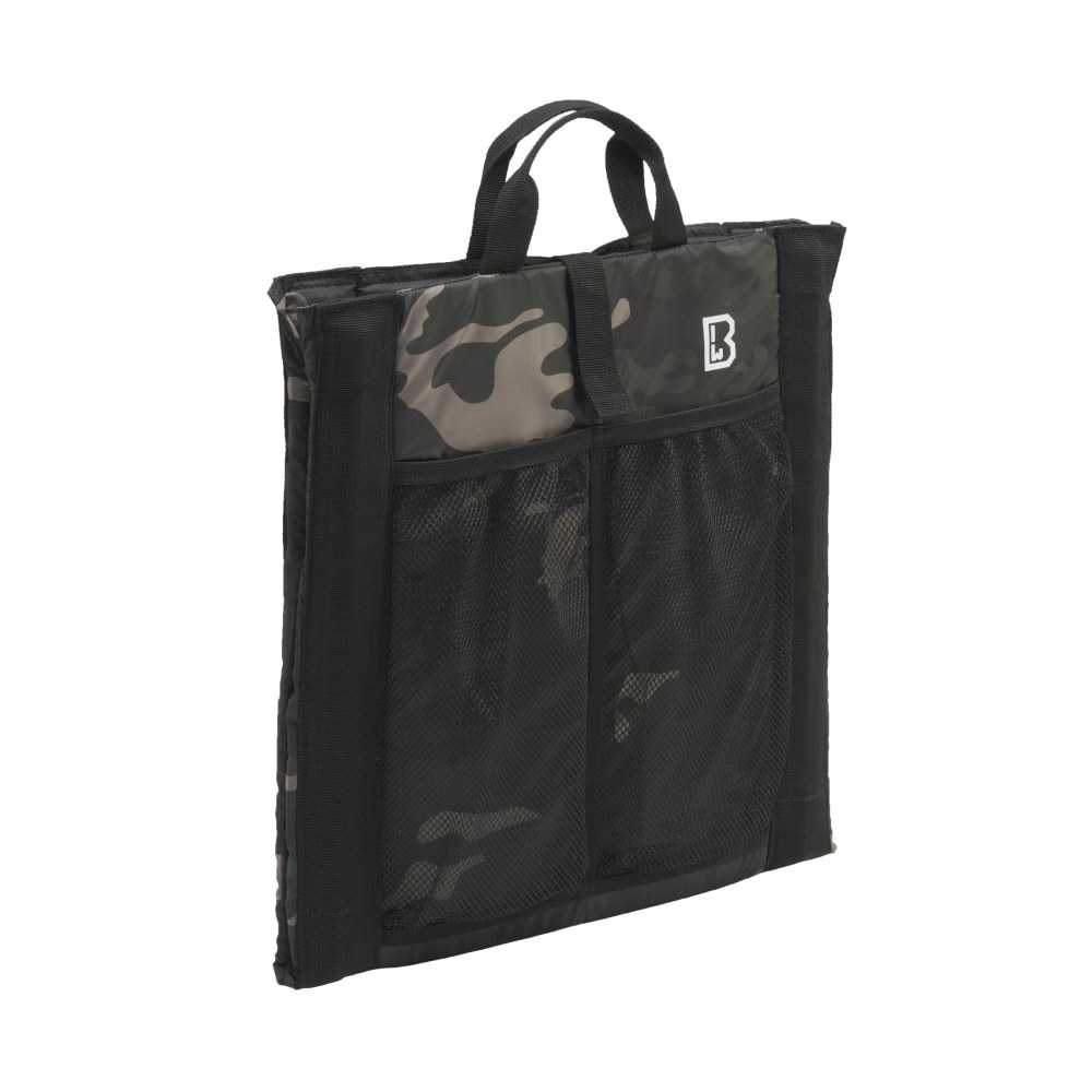 Brandit - Darkcamo one size Klappbarer Stuhl - One size - Schwarz